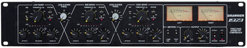 De Drawmer 1973 hardware multiband-compressor